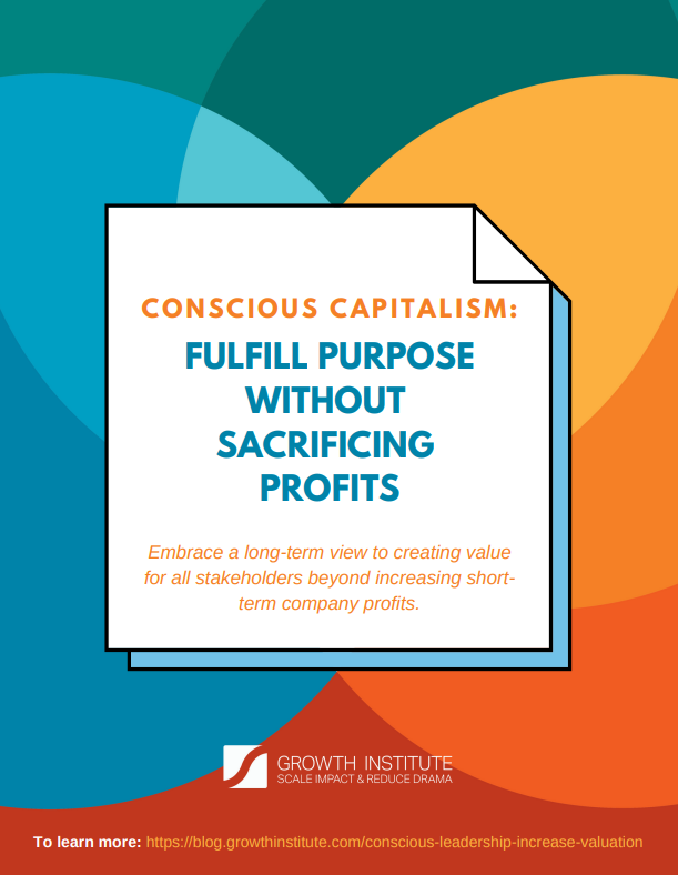 4 tenets of Conscious Capitalism cover shot 4 tenets of Conscious Capitalism cover shot