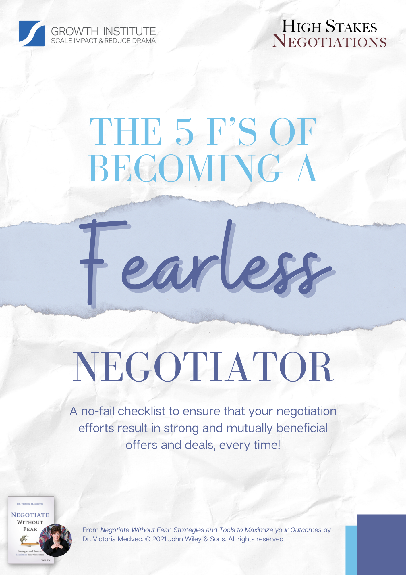 Leadmagnet_The 5 F’s of Becoming a Fearless Negotiator Leadmagnet_The 5 F’s of Becoming a Fearless Negotiator
