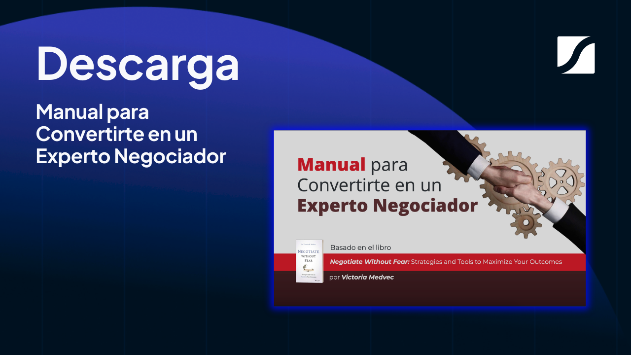 Manual para convertirte en un experto negociador
