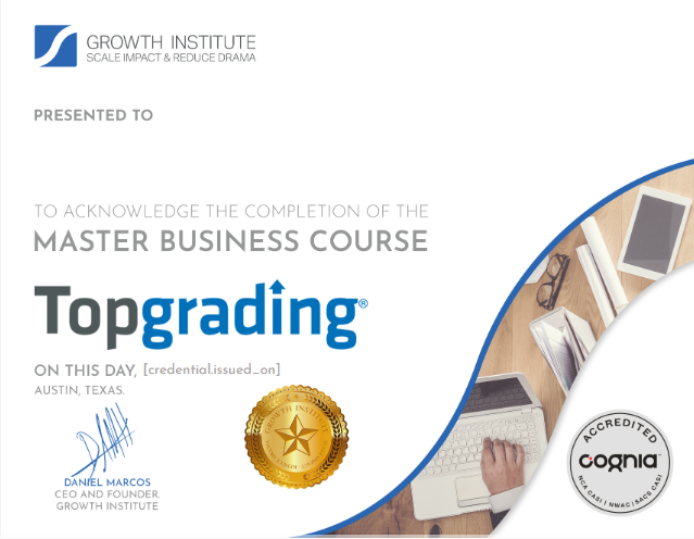 TG certificate
