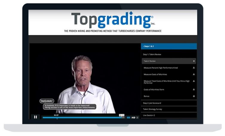 topgrading image brad